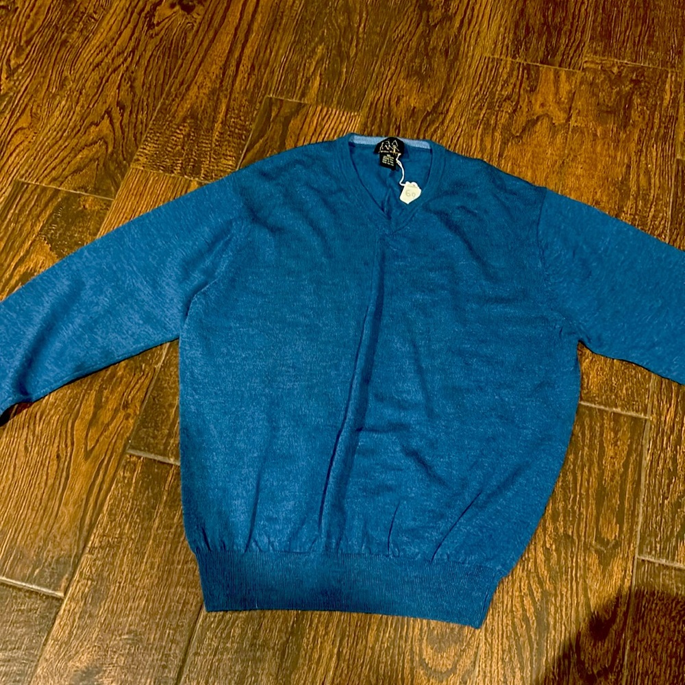 Blue Jos.A.BANK signature collection golf sweater/pullover XL